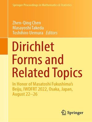 cover image of Dirichlet Forms and Related Topics